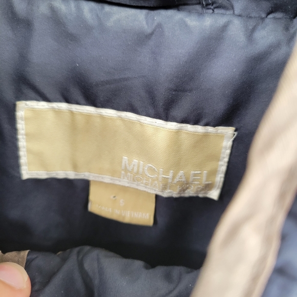 Michael Kors quilted moto jacket s - Picture 2 of 5